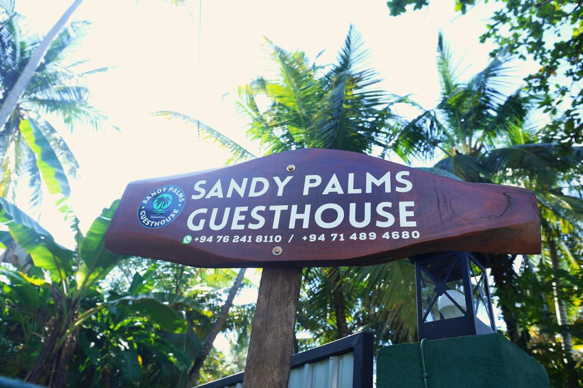 Sandy Palms Guesthouse Hikkaduwa Luaran gambar